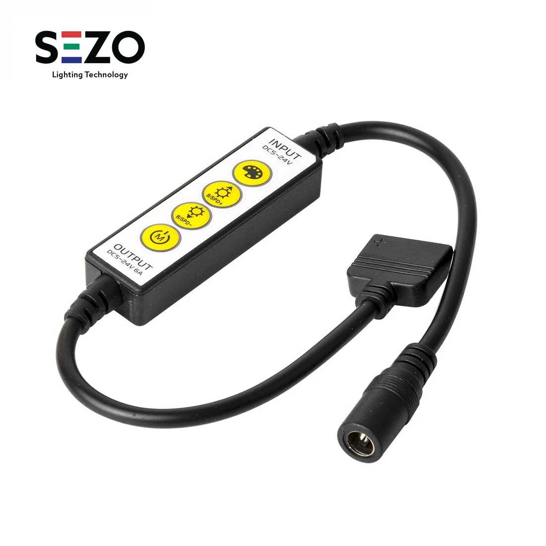 

DC5-24V Mini 4 Keys LED Controller 5050 Single Color Controller RGB/RGBW/CCT/RGB+CCT 4pin/5pin/6pin LED Strip Light