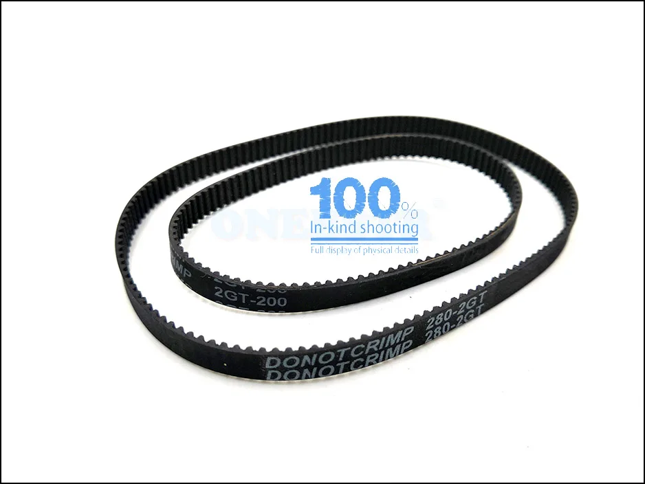 GT2 Closed Loop Timing Belt Rubber 2GT 6mm 110 112 122 158 200 280 300 400 610 752 852 1220 1524 mm Synchronous Belts 3D Printer 15