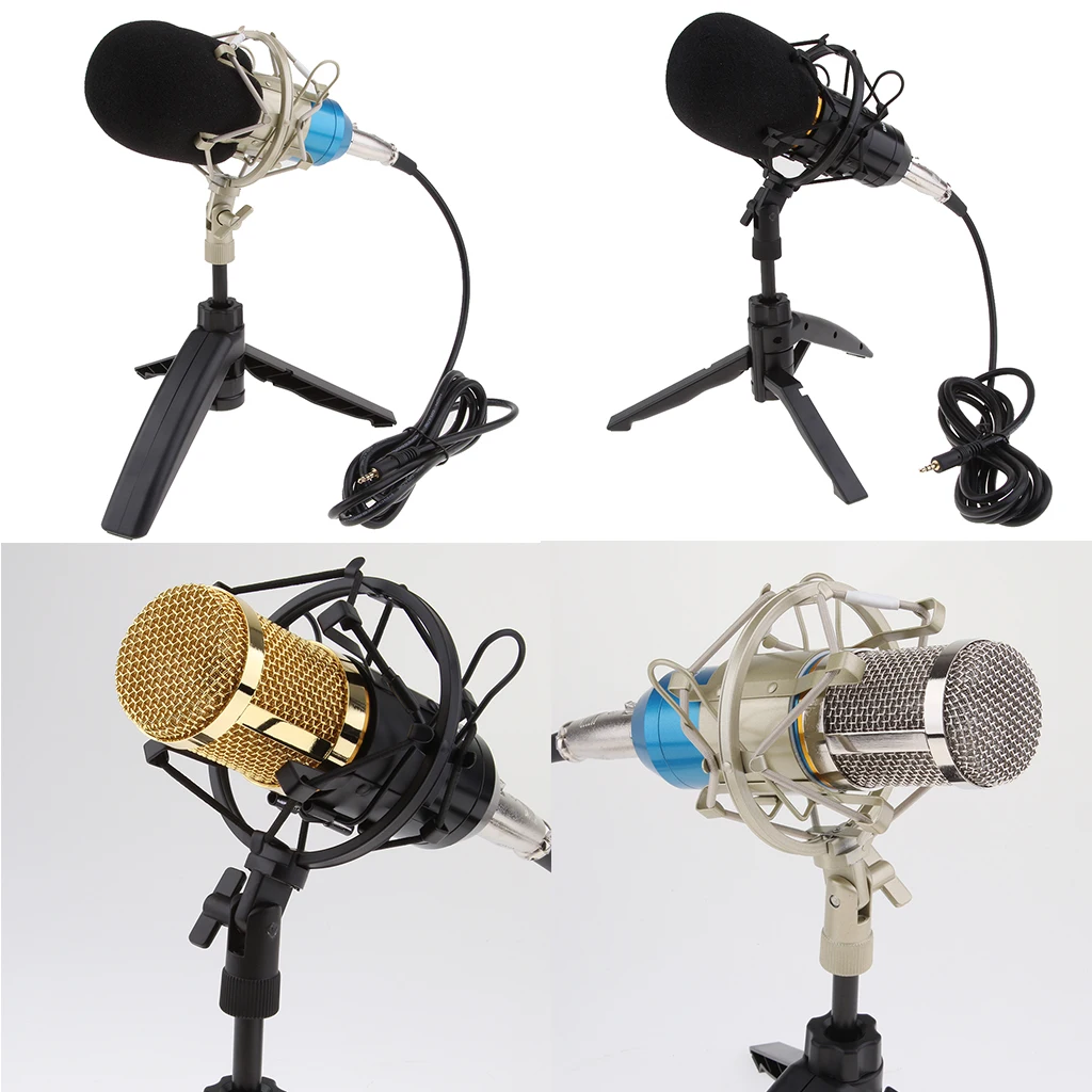 Condenser Recording Microphone Mic For Laptop MAC Or Windows Studio Recording Vocals Voice Over YouTube Microphone Mic 2020 New