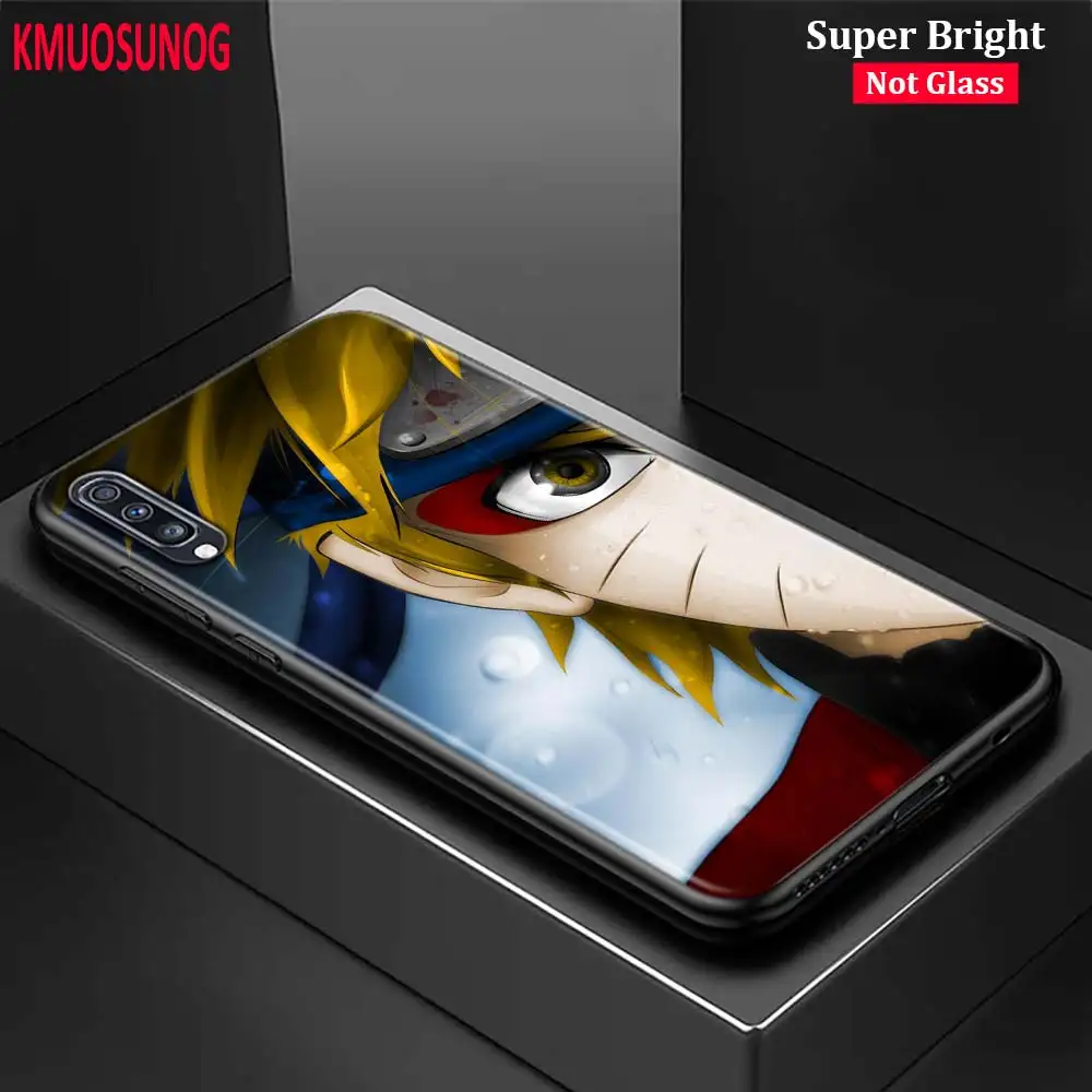 

Black Silicone Cover Cartoon Naruto for Samsung Galaxy A70 A90 A80 A60 A50 A40 A30S A20E A20S A10 Phone Case