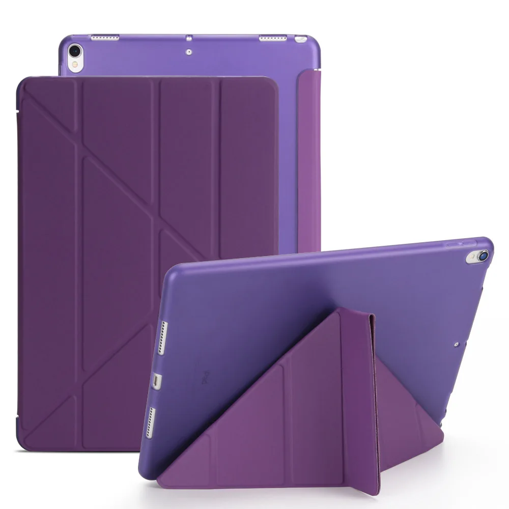 pour ipad pro cas pu couverture intelligente en cuir étuis pour ipad air tpu étui souple pour ipad pro