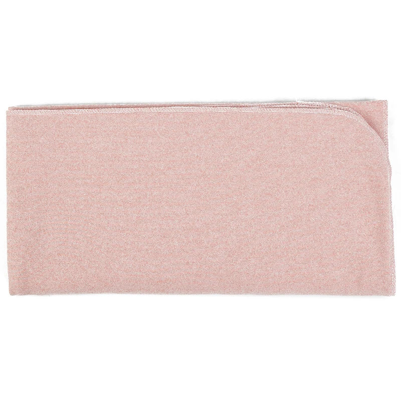 dark pink Детское хлопковое однотонное зимнее одеяло, мягкое теплое детское постельное белье, пеленка для новорожденных, вязаная спальная накидка, аксессуары для малышей - Цвет: dark pink