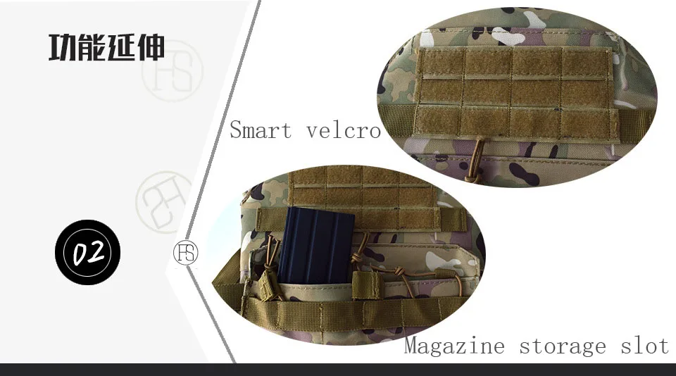 MOLLE тактический жилет военный тренировочный CS оборудование страйкбол Броня пластина Перевозчик Открытый камуфляж армейский спецназ боевой жилет