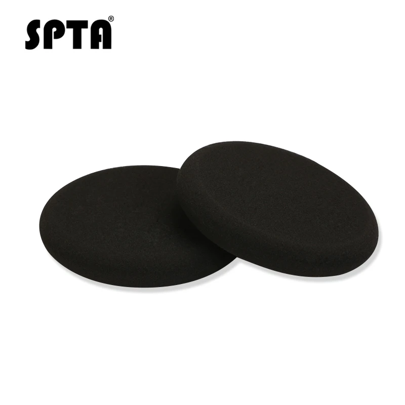 SPTA, 6 шт. в упаковке, цветная, 4 дюйма, губка для воска, ультра мягкая пена, аппликатор для воска, высокая плотность, Губка из полиэстера, Накладка для воска автомобиля - Цвет: 2pcs Black Sponge