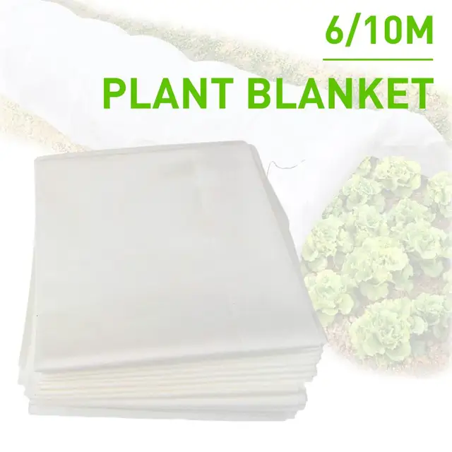 1,6*6M/1,6*10M Kerti Növényi Cserjék Takaró Fagyálló Védő Növény Fagyos Téli Védelmi Üzem Fényvisszaverő Film - Image 4