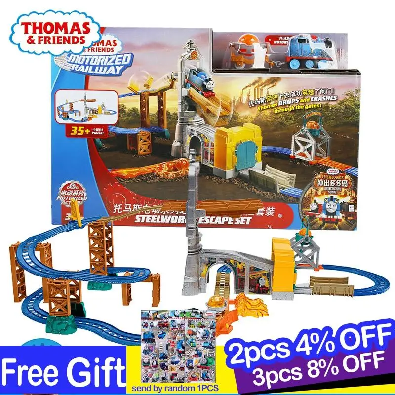 Оригинальный электрический орбитальный поезд Томаса и друга Железный Стальной