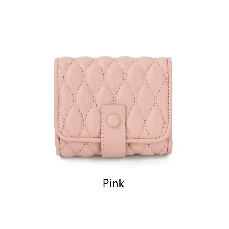 Pink Hifuar косметичка для губной помады, косметичка с зеркалом, портативный Большой Вместительный мини-Чехол, косметичка, маленький чехол для хранения s - Цвет: Pink