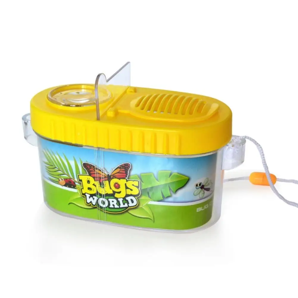 Los niños insecto observación lupa con visor de insectos de la exploración de juguete con pinzas al aire libre deportes de aventura juegos de regalo para niño