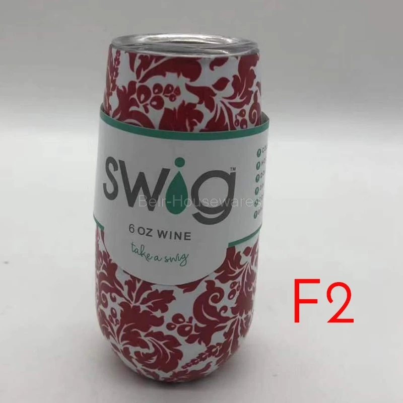 Stemless Swig винные чашки 6 унций стакан чашка из нержавеющей стали для шампанского термос Termo Vaso a o Inox