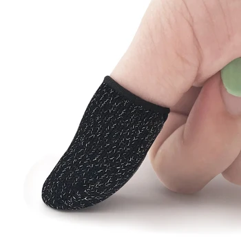 

1 Pair Finger Sleeve Ultra-thin Touch Screen Anti Sweat Washable Controller Gloves Cover Mobile Phone Game Accessories Fit