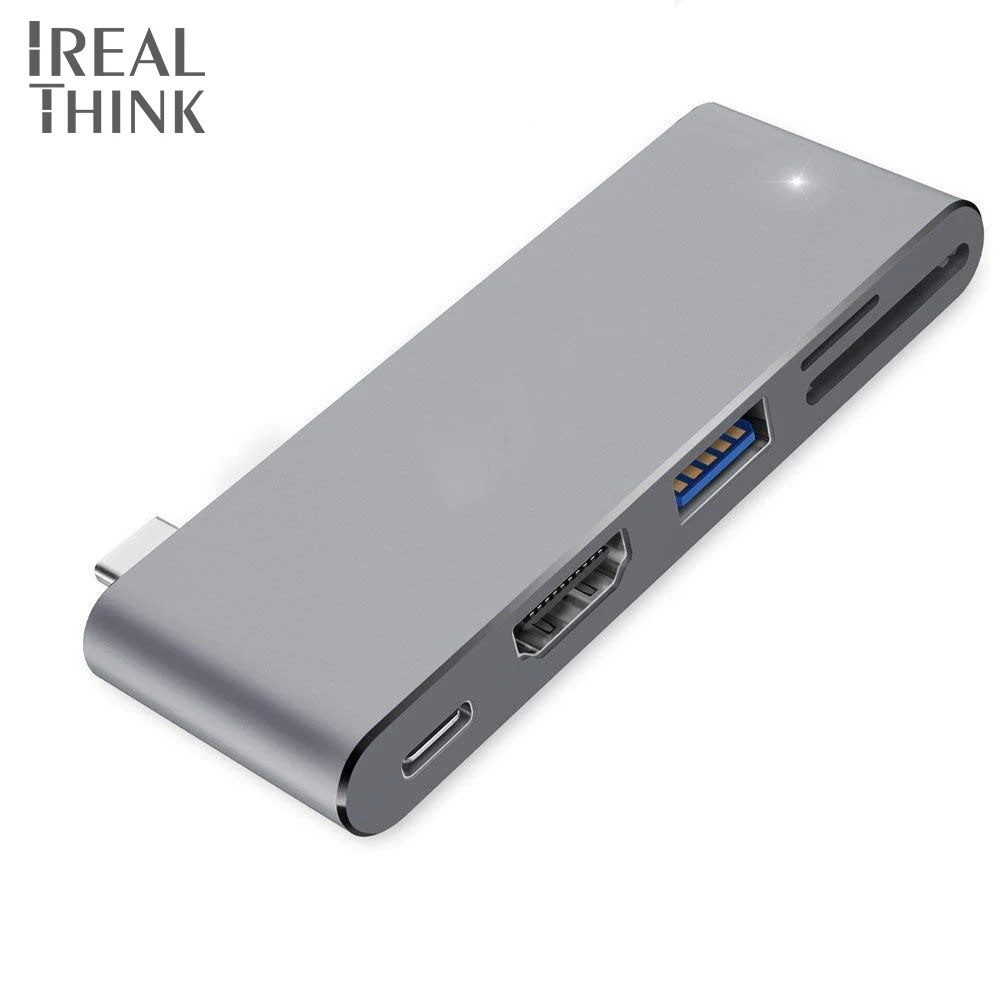 IREALTHINK Тип USB C Переходник c концентратор к HDMI OTG usb Type док станция для хаб планшетных