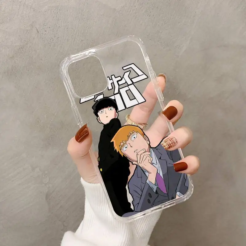 Mob Psycho 100 Anime Phone Case for iphone 13 11 12 pro XS MAX 8 7 6 6S Plus X 5S SE 2020 XR case Mob Psycho 100 Anime Phone Case for iphone 13 11 12 pro XS MAX 8 7 6 6S Plus X 5S SE 2020 XR case