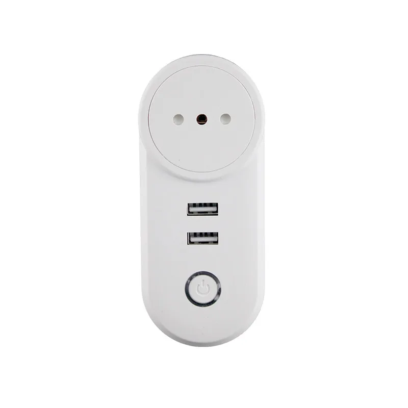 IT Умная розетка ZigBee 3,0 100-240 В с 2 usb-интерфейсами приложение дистанционное управление Голосовое управление работа со смартфонами подмигивание Echo Plus - Цвет: IT