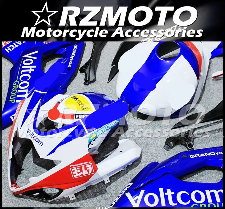 ABS мотоцикл обтекатель комплект для SUZUKI GSXR1000 K5 2005-06 год кузов литья под давлением Магазин № 1048