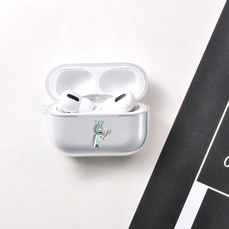 Мультяшный персонаж для Airpods Pro беспроводные Bluetooth наушники Милый Забавный чехол