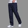 Men's Quick Drying Pants Elastic Waist Summer Men Breathable Pants polyester sport Pants Mens Straight sweatpants 4