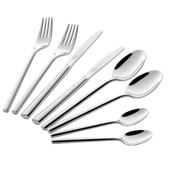

8pcs Stainless Steel Cutlery Kitchen Set Noble Stainless Steel Portable Cutlery Case Western Dinner Set Tableware Set II50DCS