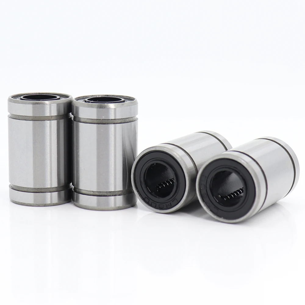 Линейные подшипники LM08UU 8*15*24 мм (4 шт.) Стандартный LM8 LM 8 LM8UU линейный подшипник LM08 UU