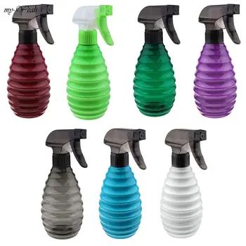 

400ML Alcohol Disinfectant Refillable Spray Empty Bottle Shape Pro Salon Barber Hairdressing Water Sprayer Styling Tools