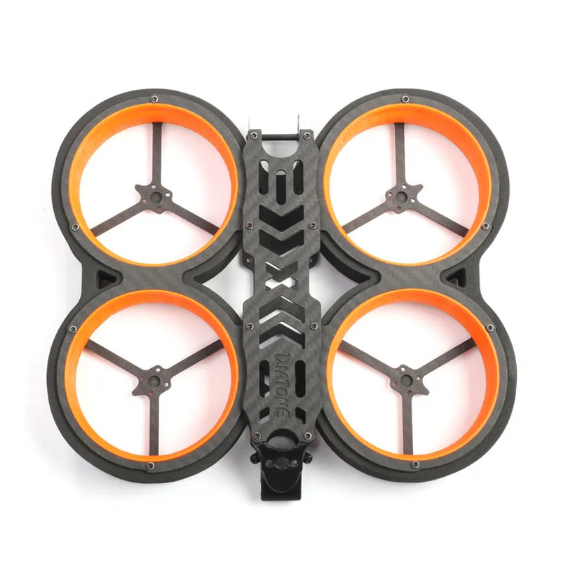 Diatone MX-C Taycan CineWhoop рамка 158mnm 3 дюйма FPV Whoop комплект из углеродного волокна для рамы для RC FPV гоночный Дрон многороторный