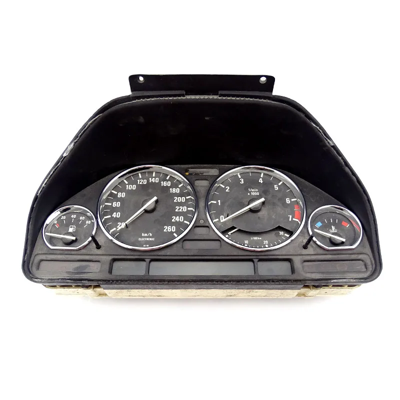 

Plastic ABS Chrome Gauge speed meter Dash Cluster 4pcs dial Ring Dashboard cover bezel trim For BMW E32 E34 M5 5 7 series