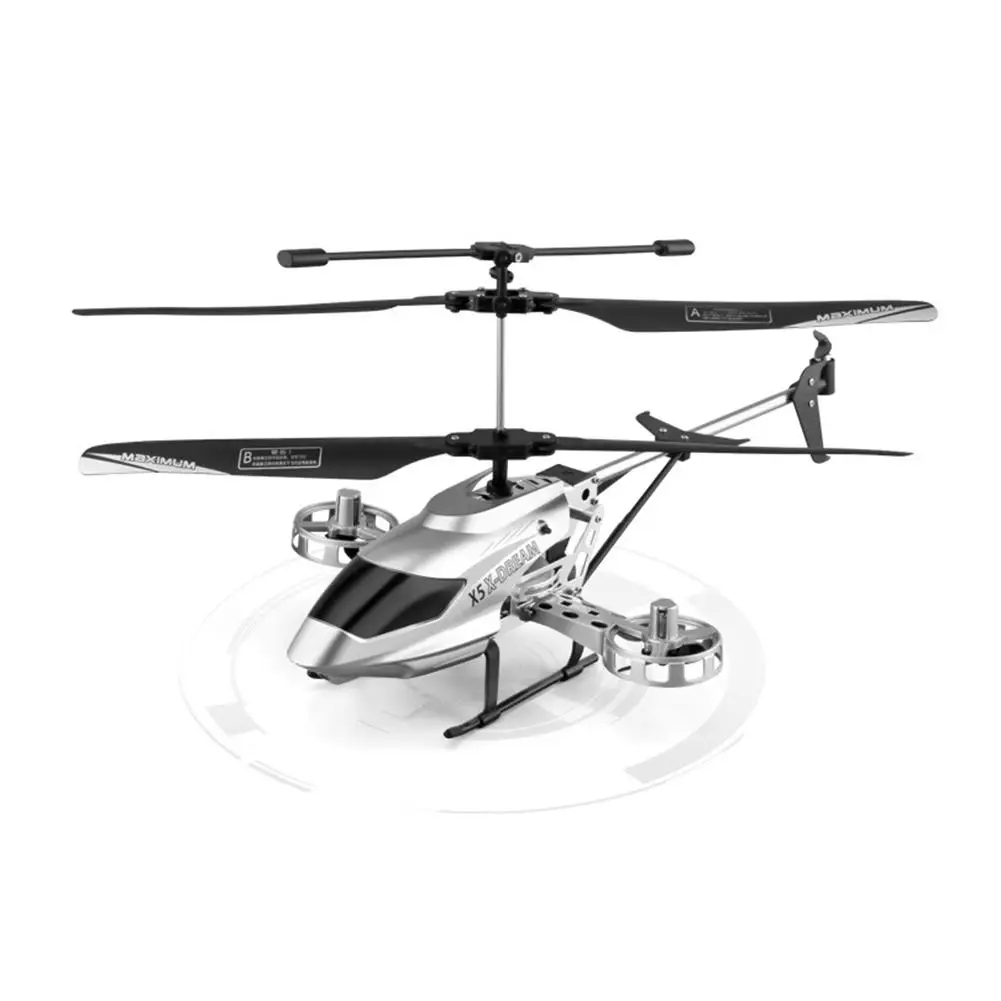 

Remote Control Helicopter 2.4GHz 4.5CH Rechargeable Alloy Airplane Drone Aircraft Toy With Lights Built-in Gyro Rechargeable Toy