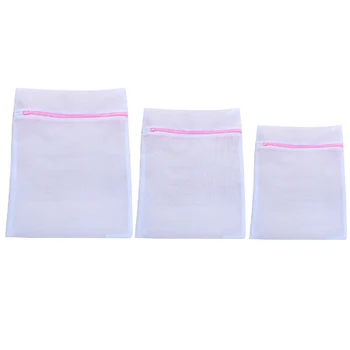 

3 Size Washing Laundry Bag Clothing Care Foldable Net Filter Underwear Bra Socks Washing Machine Clothes Wash Tools