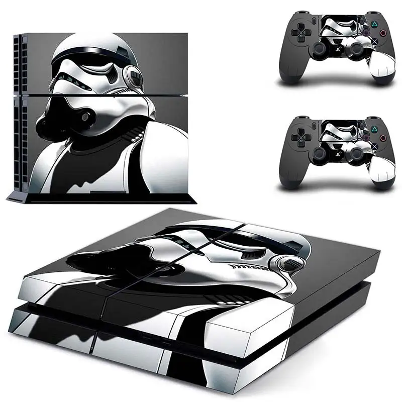 Star Wars плёнка полностью покрывающая лицевые панели наклейка для PS4 Наклейка для консоли и контроллеров playstation 4 наклейка для PS4 виниловая наклейка