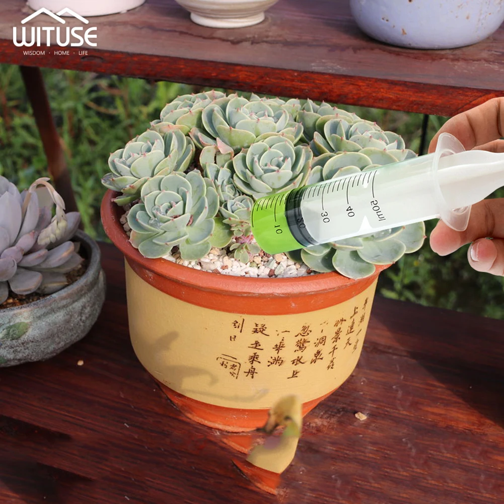 50Pcs 10ml Plastic Syringe Industrial dispensing Cubs Measure Nutrient Hydroponic Syringe Injectors Ink Cartridge Pets dispenser