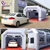 HOT SALE 8X4X3 Meters Inflatable Spray Paint Booth / Portable Inflated Work Station Car Painting Room For Sale - T0035-2 3