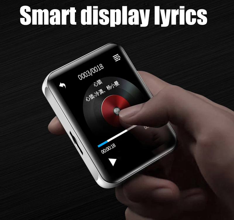 Ультратонкий Оригинальный MP3 плеер RUIZU M4 M5 экран 1 5 дюйма с FM электронной книгой