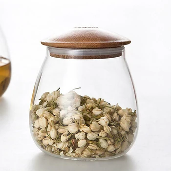 

800ml/400ml Preserve Jars Glass Food Airtight Kitchen Glass Storage Containers H99F