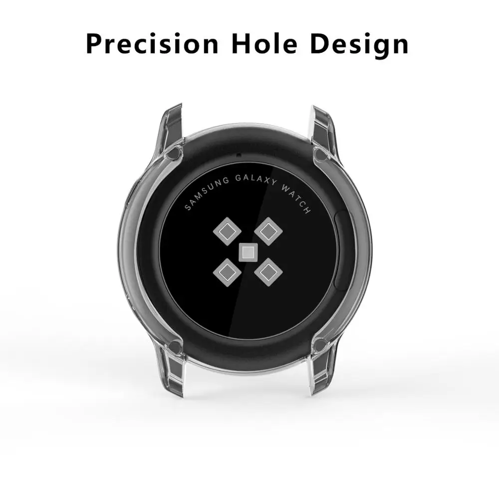 Чехол для Samsung Galaxy Active Watch покрытие + ТПУ защитный силиконовый чехол Полная защита