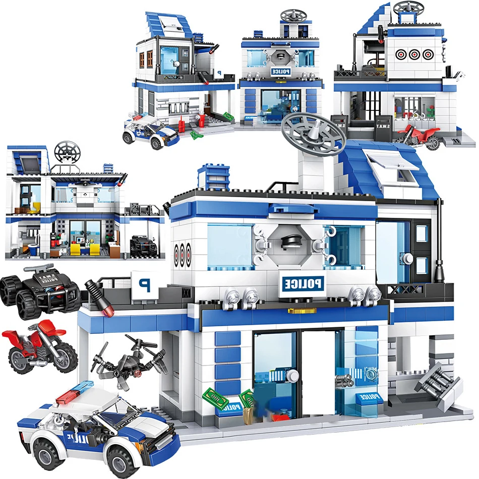 lego city police station