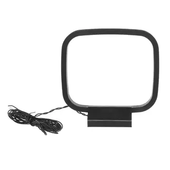 

Dlenp 1PCS FM AM Loop Antenna For Receiver With 3-Pin Mini Connector For Sony Sharp Chaine Stereo AV Receiver Systems J6PB