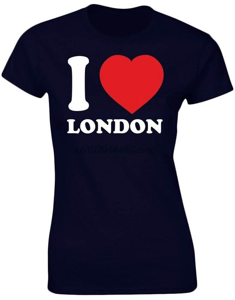 Смешная женская футболка I Love London 8 цветов от swagwear | Мужская одежда