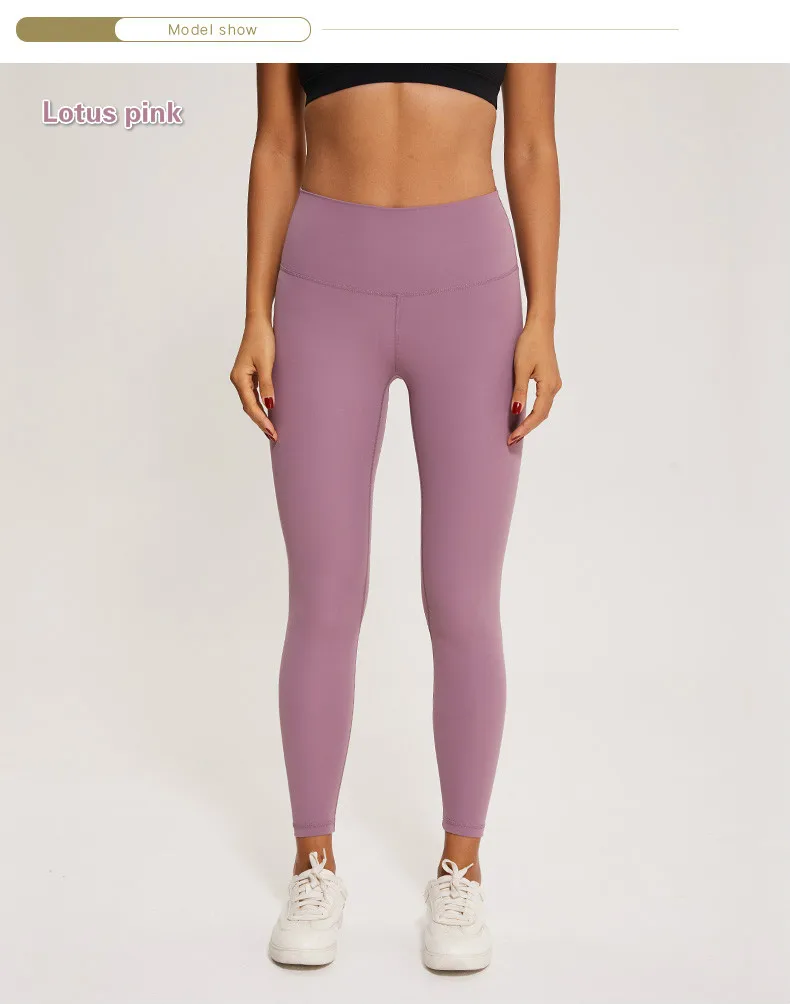All-match High Waisted Leggings Workout Women Yoga Pants Buttery Soft Gym Running Tight Squatproof Athletic Bottoms XS-XL