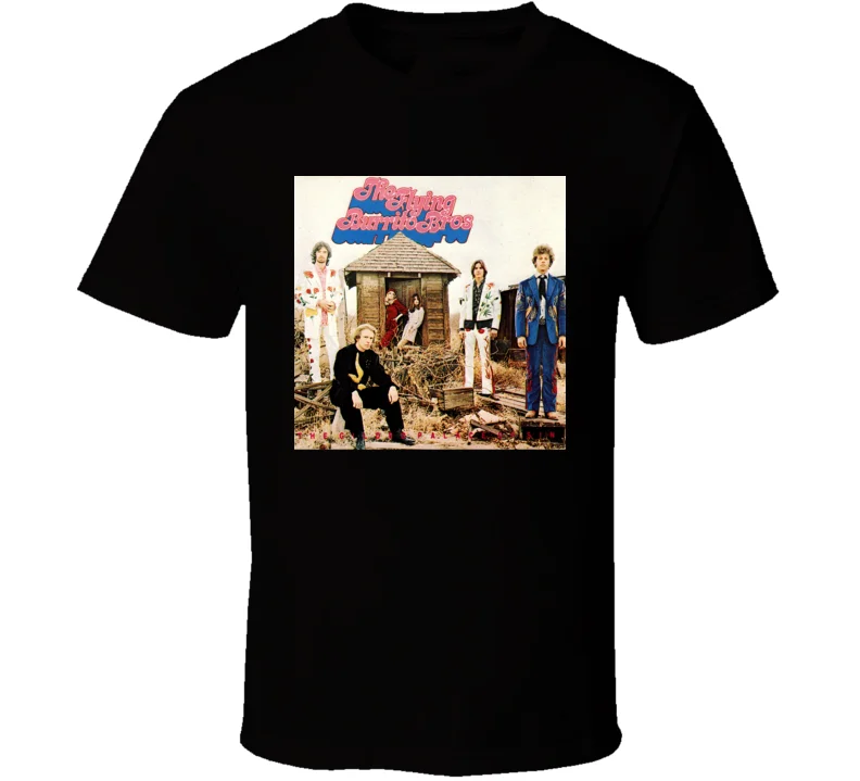 New The Flying Burrito Brothers Men'S T Shirt Size S 2Xl Loose Size Tee