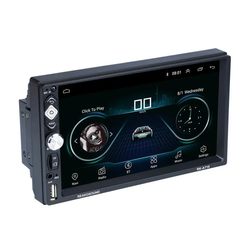 Touch Screen Car Android 8.1 Car Mp5 Gps Video Player+ Phonelink++Bluetooth+FM Function+wifi Media Player With Camera Or No