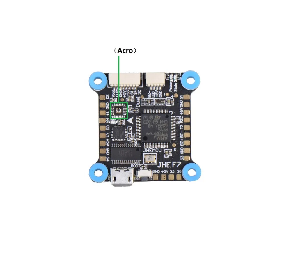 F7 игровые джойстики двойной гироскопа AIO OSD 5V 8V BEC и черный контейнер под элемент питания 2-6S для дрона с дистанционным управлением с видом от первого лица для мультикоптера
