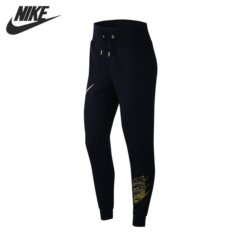 Новые оригинальные штаны NIKE AS W NSW блестящие женские BB спортивная одежда |
