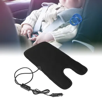 

New 12V Universal Auto Baby Kids Children Winter Car Seat Cover Children Warm Seat Heating Pad with Lighter and Switch 50*27cm