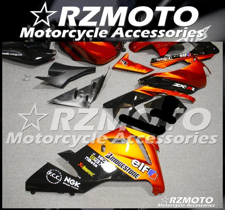 ABS мотоцикл обтекатель комплект для KAWASAKI ZX-10R 2004-2005 год кузов литьевая форма Магазин № 2223