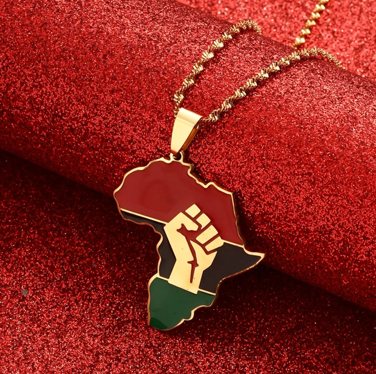 Brincos África Aço Inoxidável - 3 Tamanhos Dourado Étnico