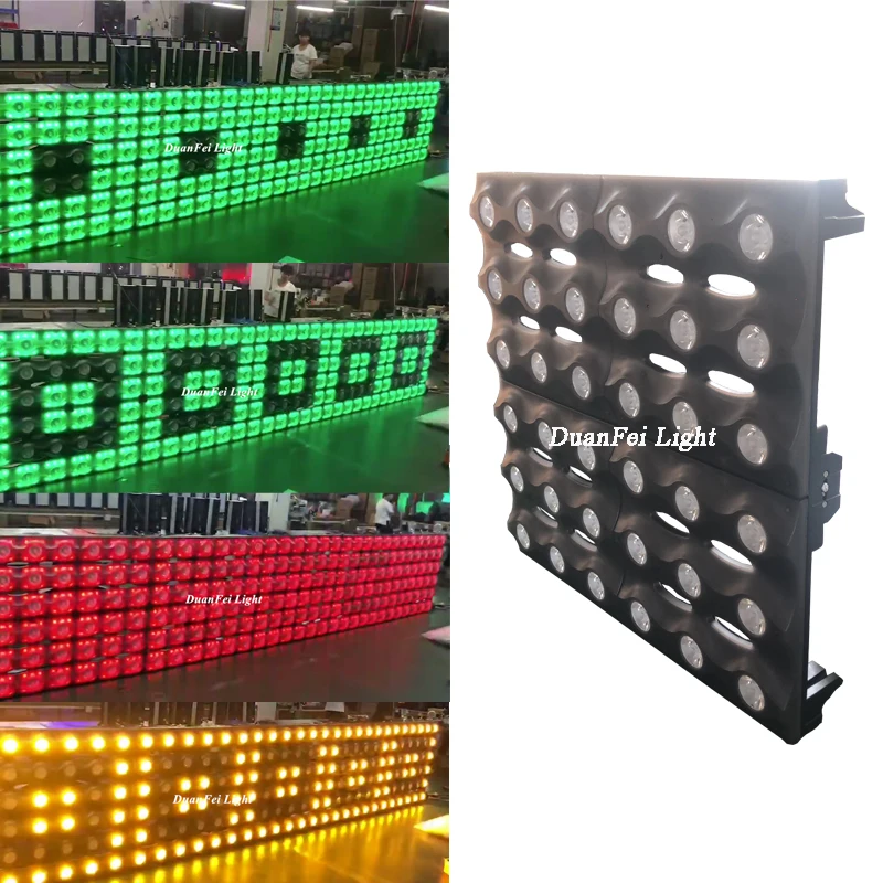 2019 Новый Блиндер светодиодный RGB золотой цвет 36x3w | Освещение
