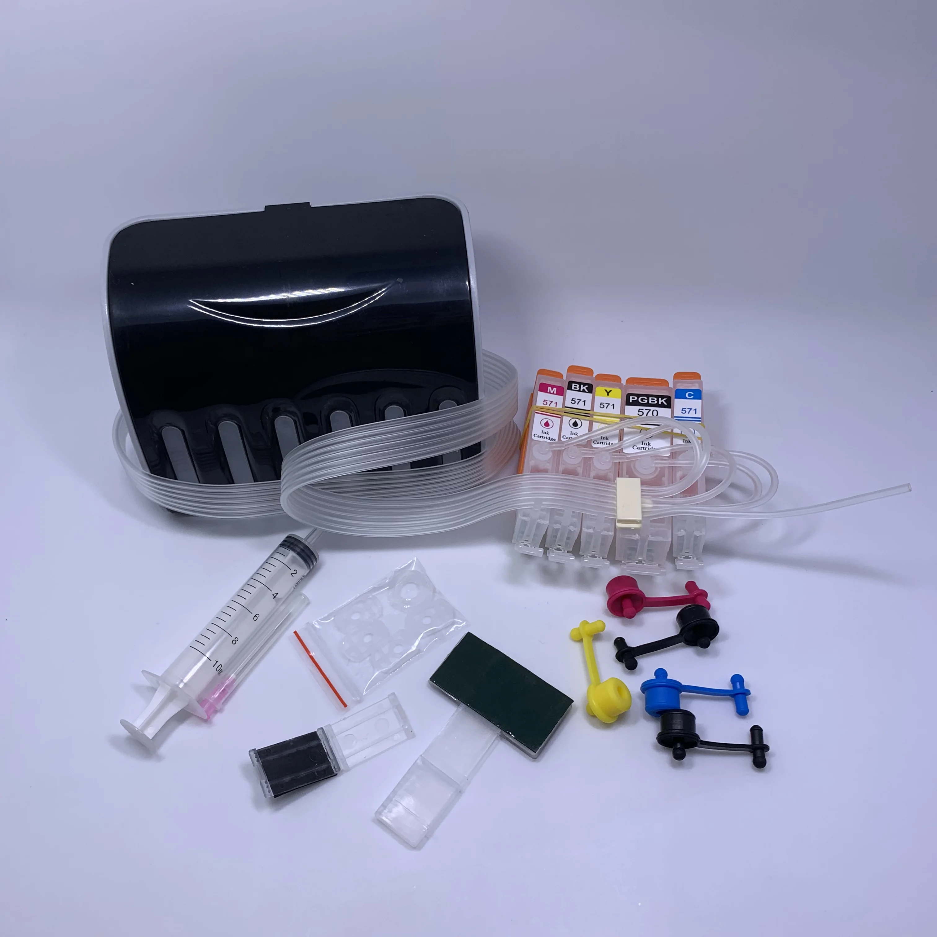 YOTAT СНПЧ PGI570 чернильный картридж PGI-570 CLI-571 для Canon PIXMA MG5750 MG5751 MG5752 MG5753 MG6850 |