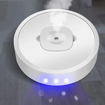 

Mini UV Lamp Humidifier Moving UV Robot USB Aroma Essential Oil Diffusers Disinfect spray USB humidifier For Home Office