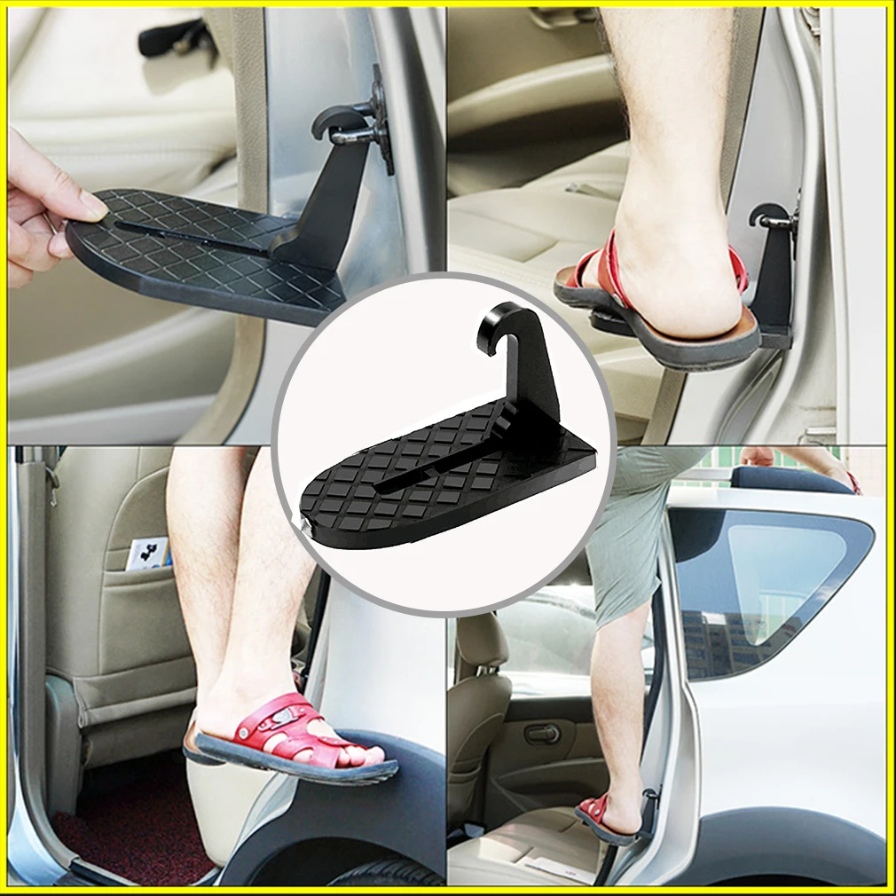 Multifunction Foldable Car Roof Rack Step Car Door Step Universal Latch