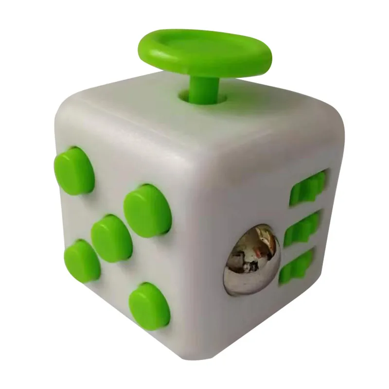 16 цветов Мини-Волшебный куб стол FingerToy брелок Squeeze Fun снятие стресса головоломка волшебный куб - Цвет: 1