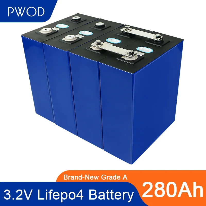 3 2 V lifepo4 280ah призматический аккумулятор для 12V 24V 36V 48V280AH солнечной системы EV RV